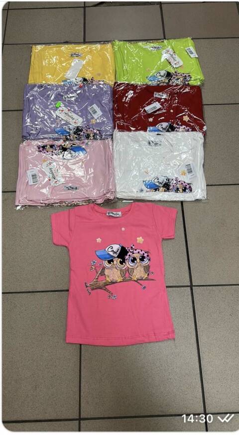 Bluzki dziewczęce 3189 1 kolor 1-4 1