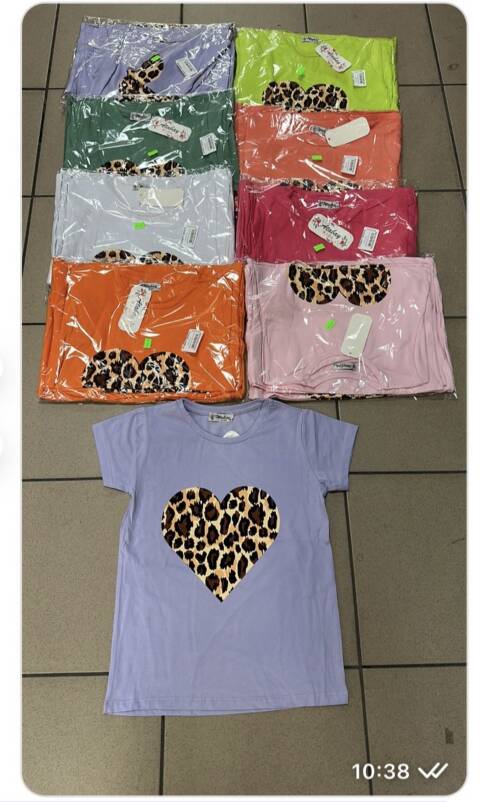 Bluzki dziewczęce 3190 1 kolor 8-12