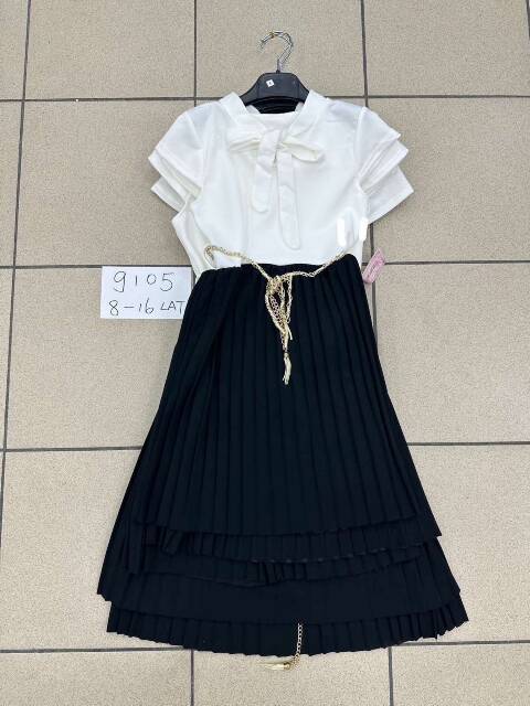 Sukienki Dziewczęcy 9105 1 kolor 8-16 1