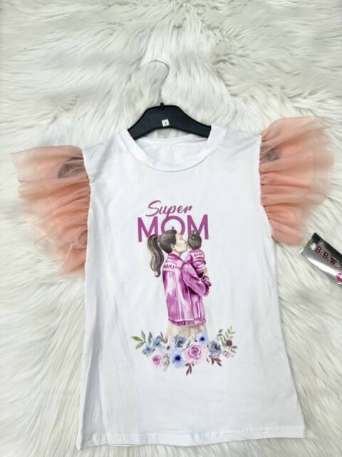 Bluzki Dziewczęce 3247 1 kolor 6-16 1