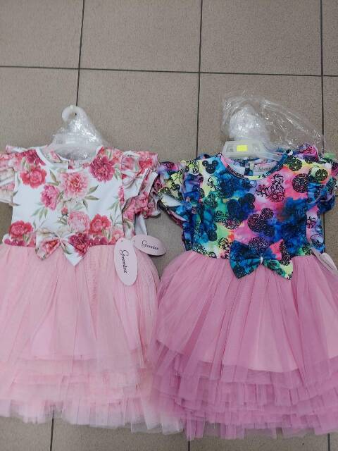 Sukienki Dziewczęce 3253 1 kolor 92-122 1