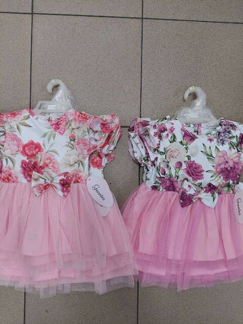 Sukienki Dziewczęce 3255 1 kolor 68-86