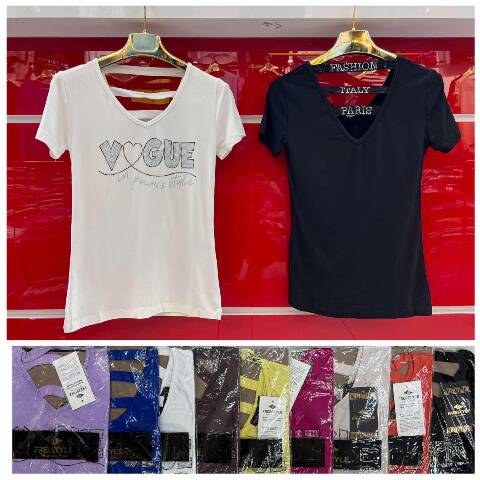 Bluzka Damskie 3405 Mix kolor Standard 1