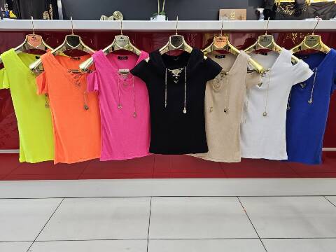 Bluzka Damskie 3412 Mix kolor Standard 1