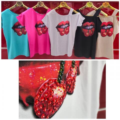 Bluzka Damskie 3419 Mix kolor Standard 1