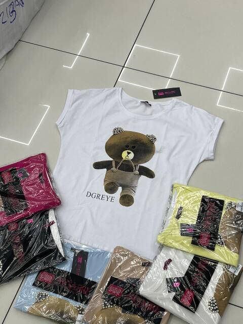 Bluzka damskie 3464 Mix kolor Standard