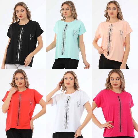 Bluzka damskie 3502 Mix kolor Standard 1