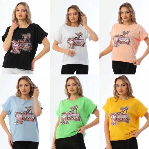 Bluzka damskie 3510 Mix kolor Standard