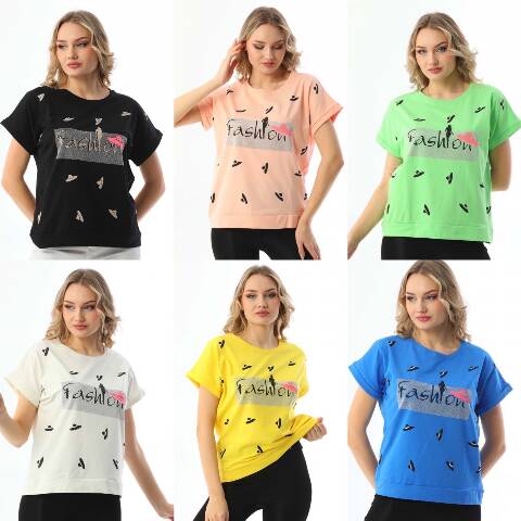 Bluzka damskie 3516 Mix kolor Standard