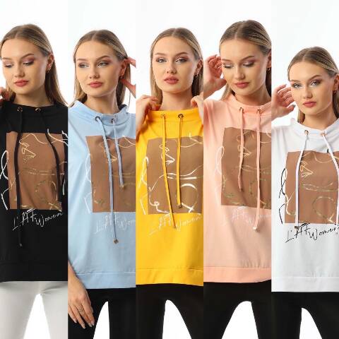 Bluzka damskie 3520 Mix kolor Standard 1