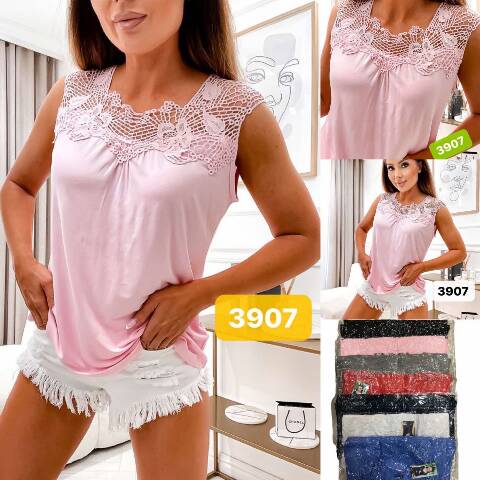 Bluzka Damskie 3702 Mix kolor 2XL-5XL