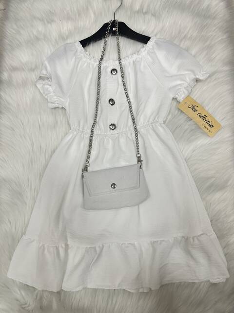 Sukienki Dziewczęce 3751 1 kolor 4-14