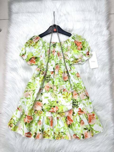 Sukienki Dziewczęce 3753 1 kolor 4-14