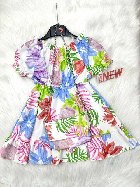 Sukienki Dziewczęce 3755 1 kolor 4-14 1