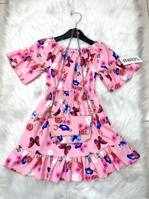 Sukienki Dziewczęce 3762 1 kolor 4-14