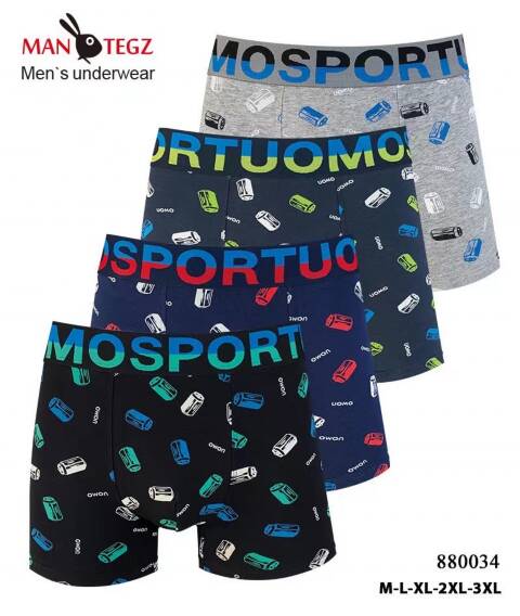 Bokserki Męskie 880034 Mix kolor M-3XL 1