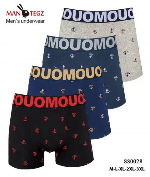 Bokserki Męskie 880028 Mix kolor M-3XL