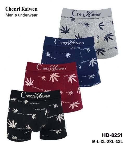 Bokserki Męskie HD-8251 Mix kolor M-3XL 1