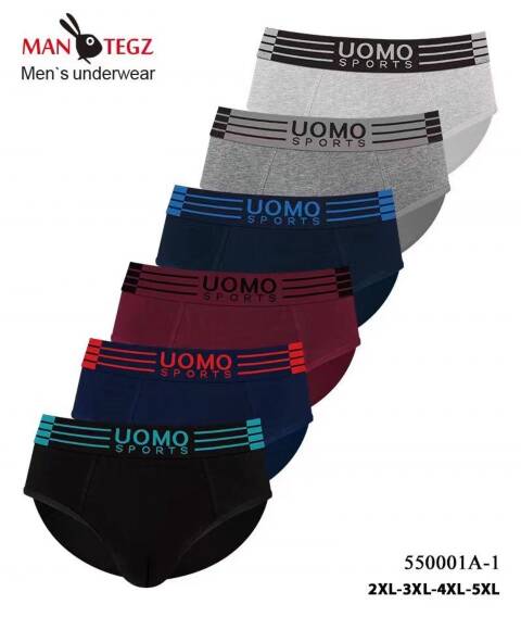 Slipy Męskie 550001A-1 Mix kolor 2XL-5XL 1