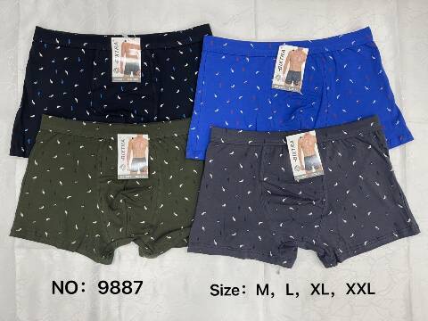 Bokserki Męskie 9887 Mix kolor M-2XL 1