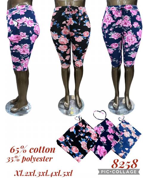 Rybaczki Damskie 8258 Mix kolor XL-5XL