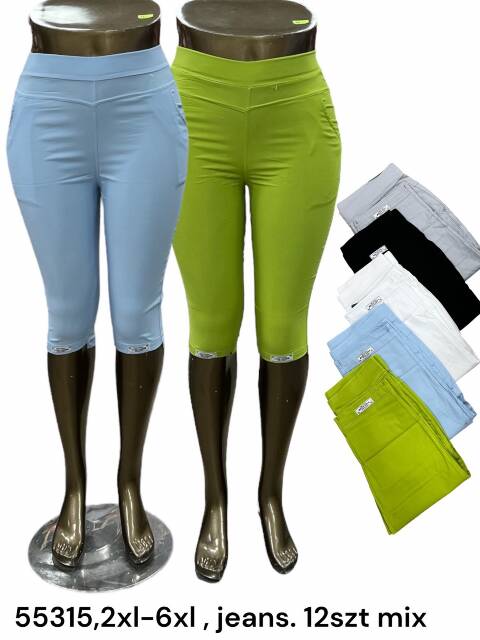 Rybaczki Damskie 55315 Mix kolor 2XL-6XL 1