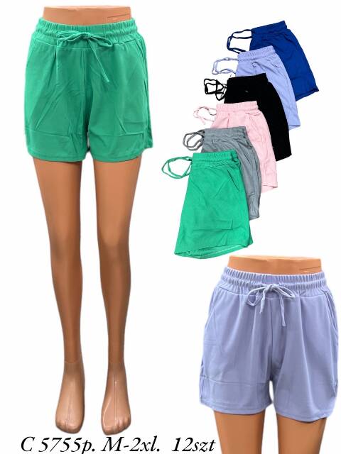 Spodenki Damskie C5755 Mix kolor M-2XL 1
