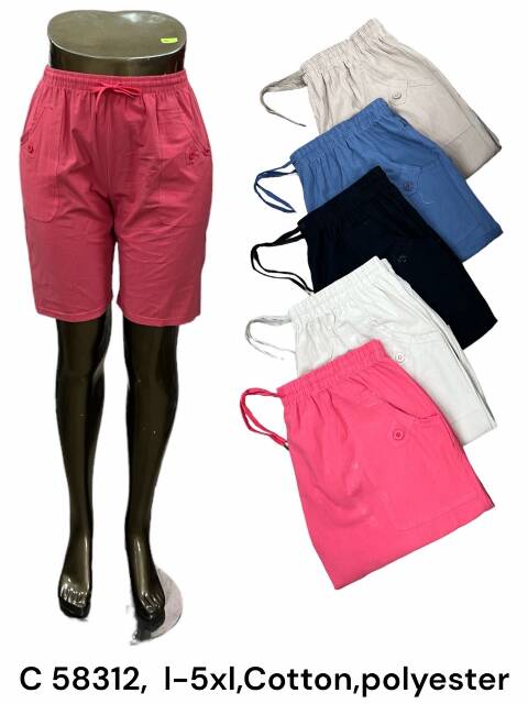 Spodenki Damskie C58312 Mix kolor L-5XL 1