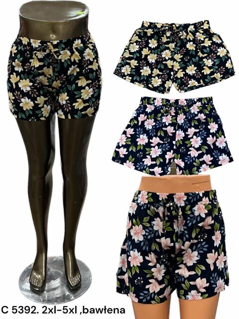 Spodenki Damskie C5392 Mix kolor 2XL-5XL 1