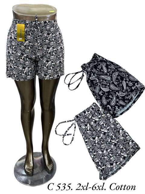 Spodenki Damskie C535 Mix kolor 2XL-6XL