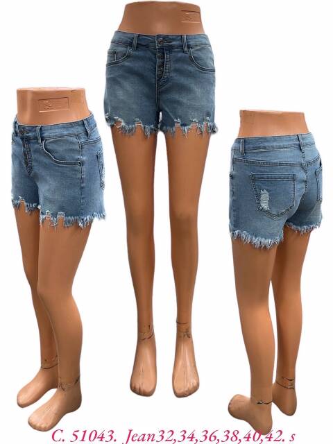 Spodenki Damskie C51043 Mix kolor 32-42 1