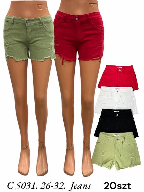 Spodenki Damskie C5031 Mix kolor 26-32