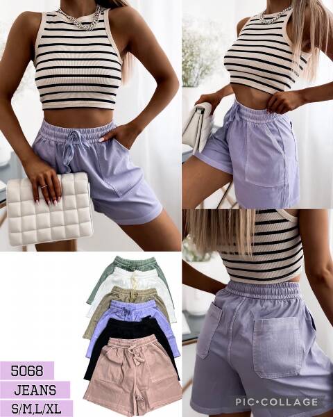 Spodenki Damskie 5068 Mix kolor S/M-L/XL