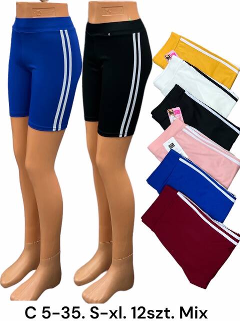Spodenki Damskie C535 Mix kolor S-XL 1