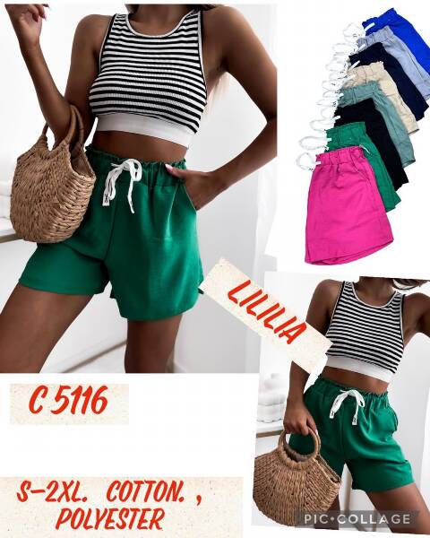 Spodenki Damskie C5116 Mix kolor S-2XL