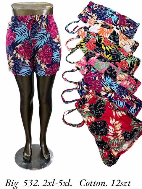 Spodenki Damskie 532 Mix kolor 2XL-5XL 1