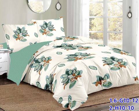 Komplet pościeli 4 części 4650 Mix kolor 200x220