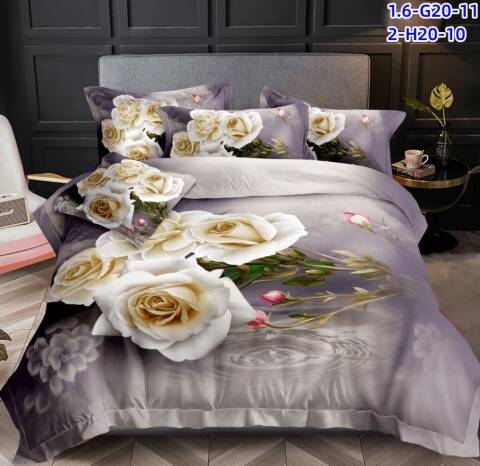 Komplet pościeli 4 części 4652 Mix kolor 200x220 1