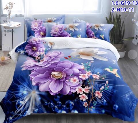 Komplet pościeli 4 części 4658 Mix kolor 200x220 1