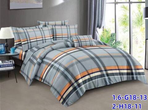 Komplet pościeli 4 części 4666 Mix kolor 200x220 1