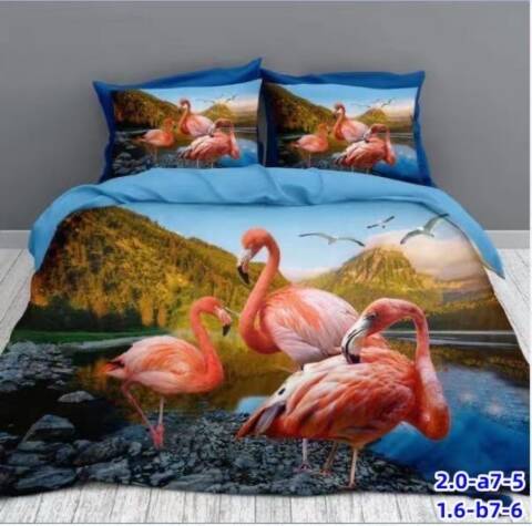 Komplet pościeli 4 części 4667 Mix kolor 200x220 1