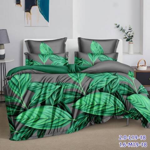 Komplet pościeli 4 części 4673 Mix kolor 200x220