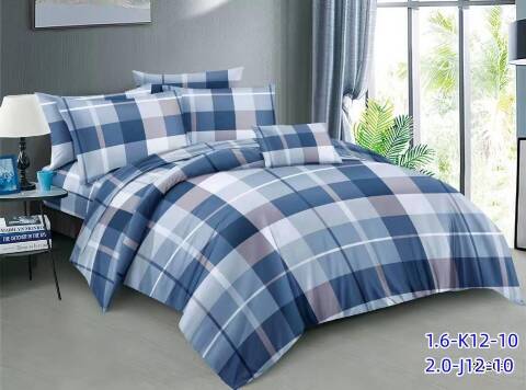 Komplet pościeli 4 części 4677 Mix kolor 200x220