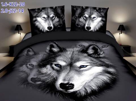 Komplet pościeli 4 części 4680 Mix kolor 200x220 1