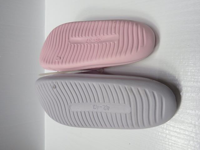 Klapki Damskie 18266 BLACK/PINK/WHITE/GREY 36-42 2