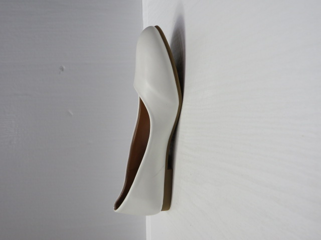 Baleriny Damskie BR11-1 WHITE 36-41 1