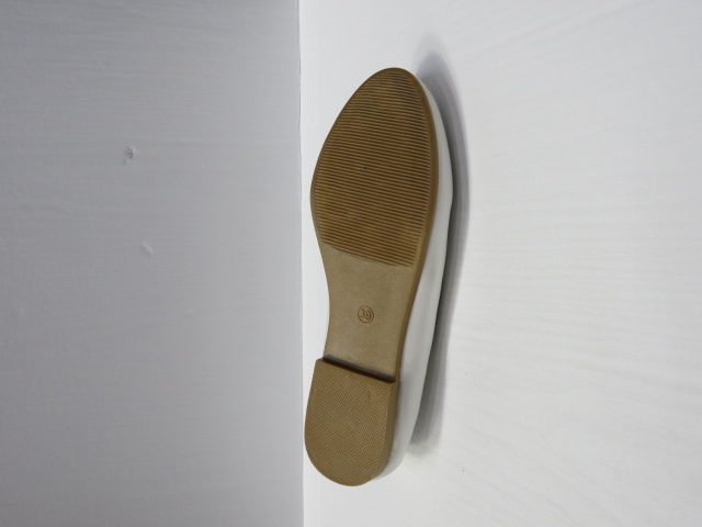 Baleriny Damskie BR11-1 WHITE 36-41 2