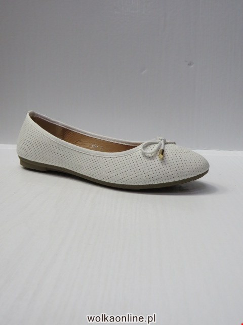 Baleriny Damskie 6205 WHITE 36-42