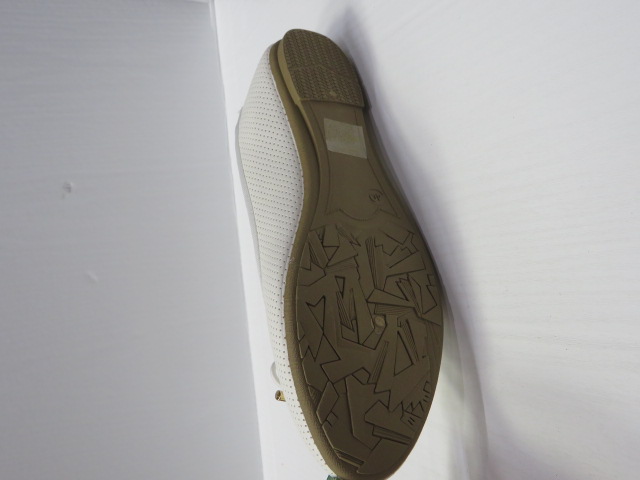 Baleriny Damskie 6205 WHITE 36-42 2