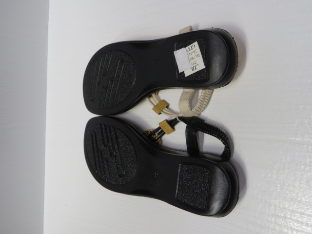 Sandały damskie 2917 BLACK/WHITE/BEIGE 36-41 2